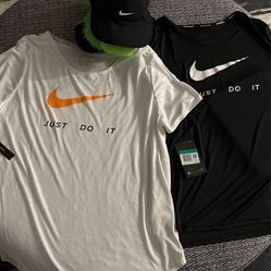 Women’s Nike Workout Shirts/Cap