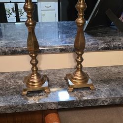 Brass Candlestick Holders