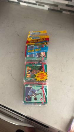 1990 & 1991 Donruss Value Pack Baseball Cards