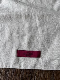 VALENTINO  authentic Drawstring Dust Bag Cover Pouch Purse Shoe 13x12