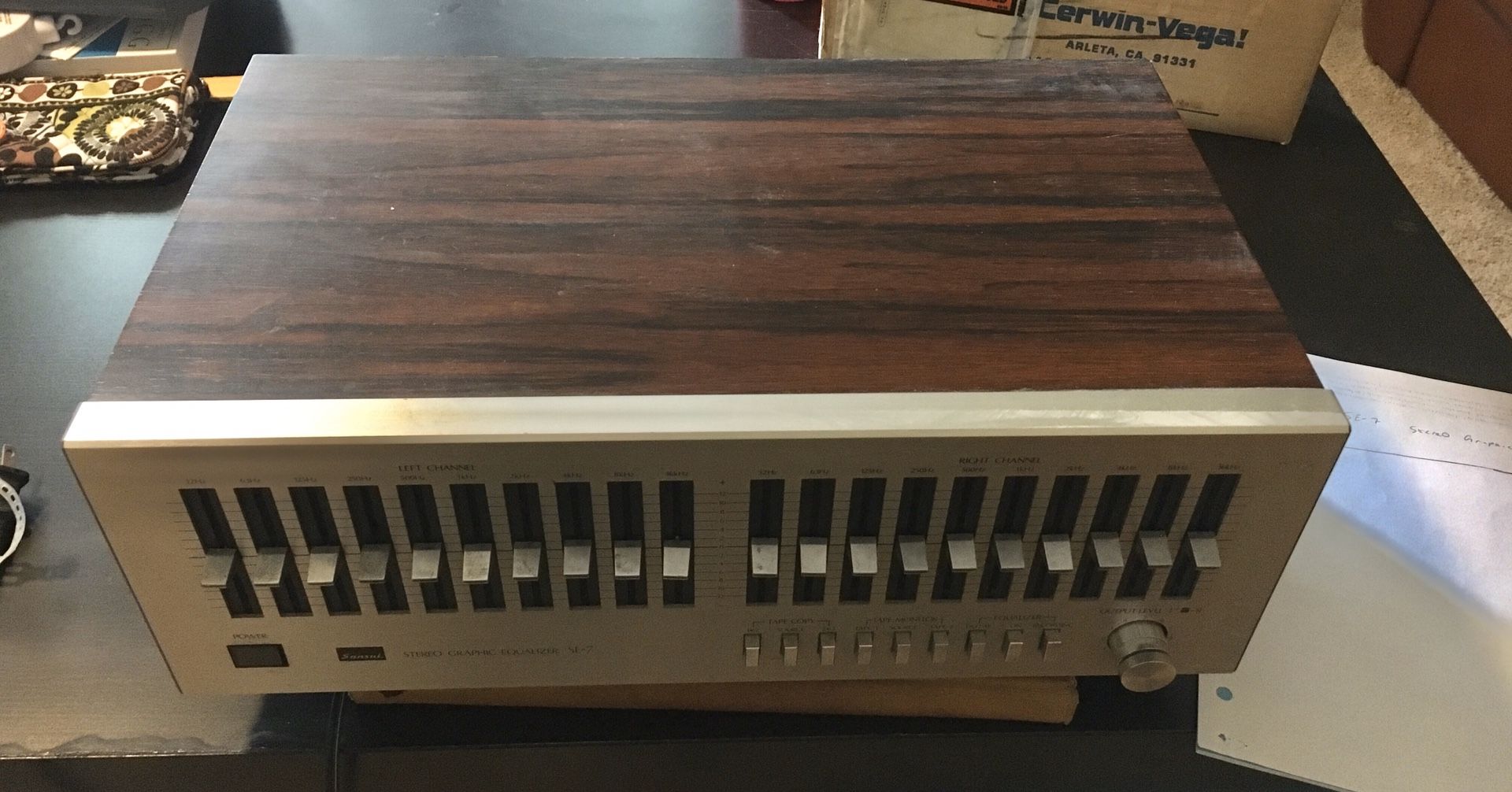 Sansui SE-7 Stereo Graphic Equalizer