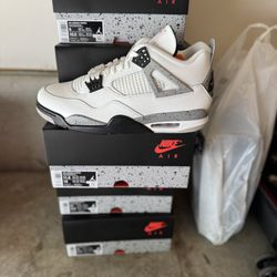 Jordan 4 Retro White Cement (2025)
