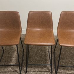 Set Of Three - Bar stools 