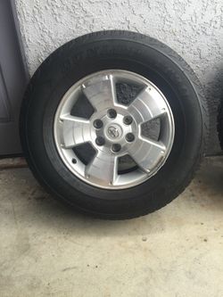 2013 Toyota Tacoma Wheels