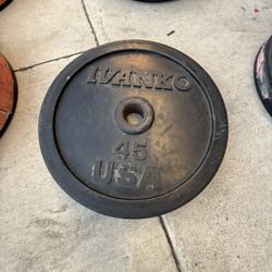 Ivanko 45lb Plates (2)