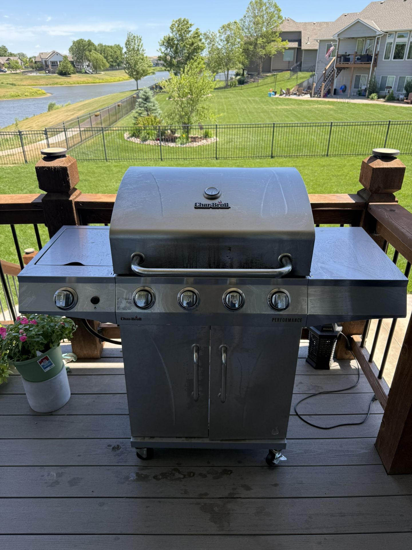 Stainless Steel Char-Broil BBQ