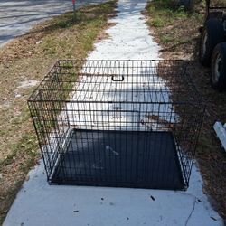 2 Large Dog Cages 