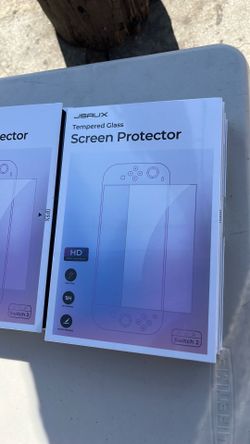 Paquete de 3 protectores de pantalla Ultra HD para Nintendo Switch 2 | with Guide Frame, Easy to Install, 99.99% Clarity, Full-Screen Coverage, 9H Gla