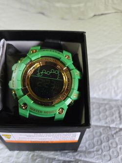 Activa (invicta )Digital Sport Watch Green and yellow