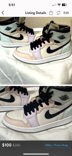 2021 Wmns Air Jordan 1 High Zoom Comfort 'Easter'