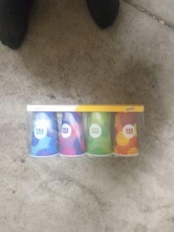 M&M Cups 4pk I'm Asking For $5 From M&M Factory In Las Vegas