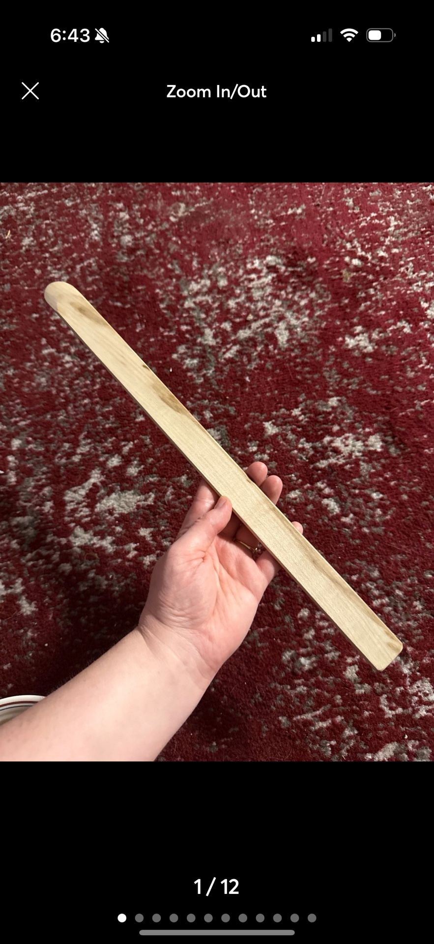 weaving stick shuttle