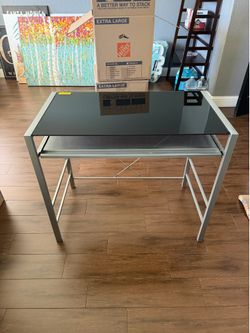 Glass Computer Desk