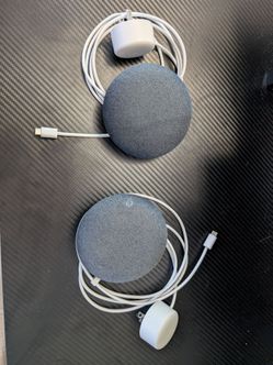 Two Google Home Mini