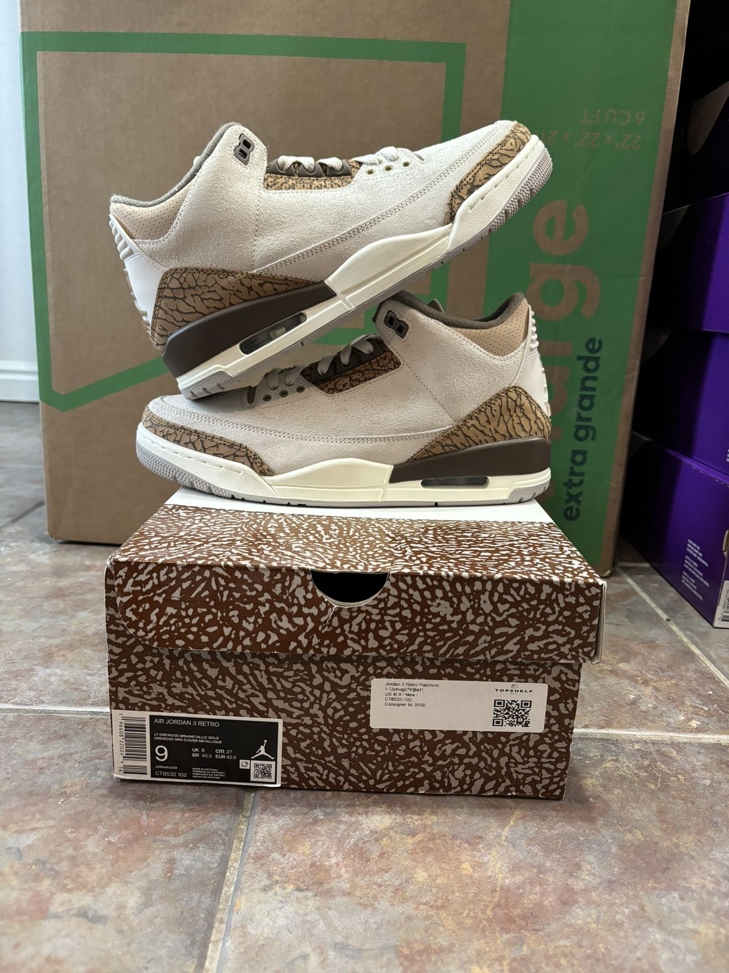 Jordan 3 Palomino