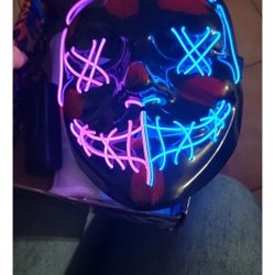 New LED Wire Purge Mask Blue, Red Or Green, Yellow