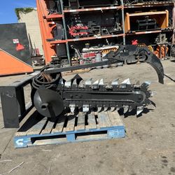 Skid Steer Trencher Attachment 