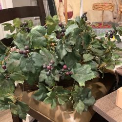 Artificial Plant In Basket 