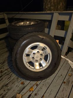 Toyota Alloy Wheels with Tires – Set of 4