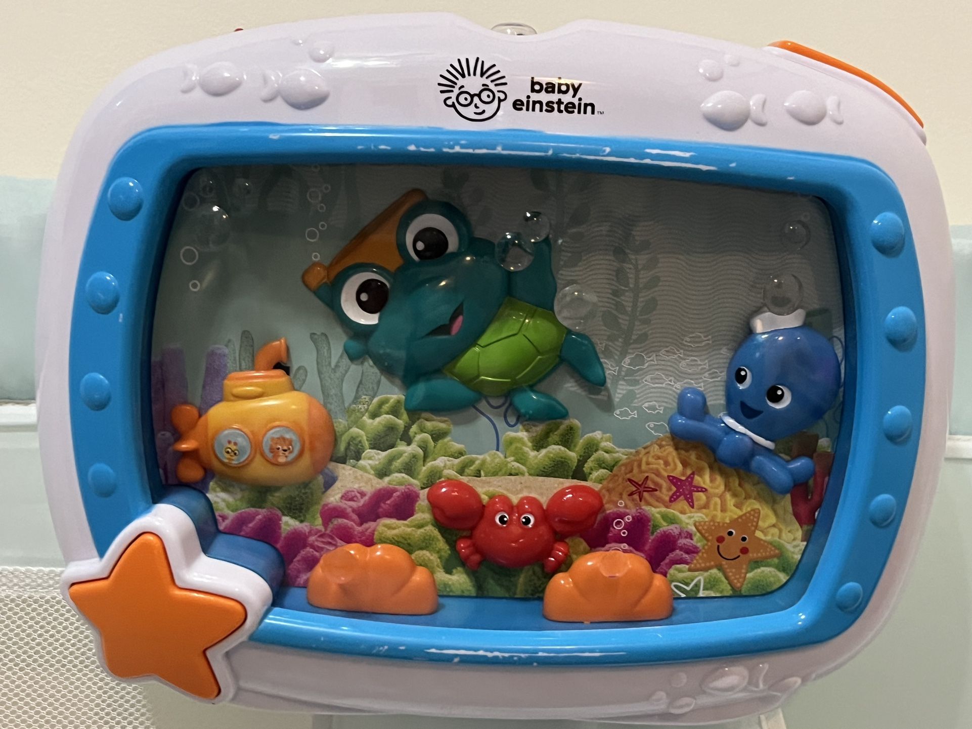 Baby Einstein Sea Dreams Musical Aquarium Light/Music/Sounds Crib Soother