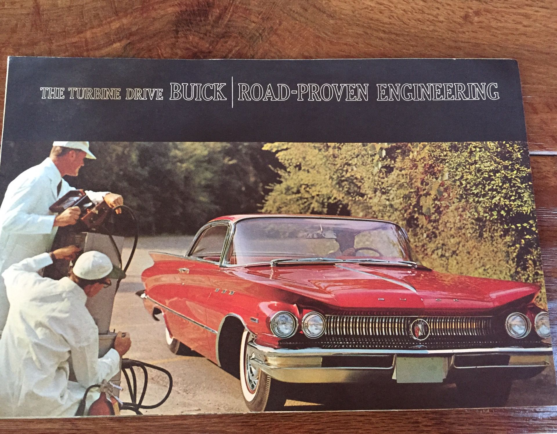 1960’s Buick turbine drive sales brochure