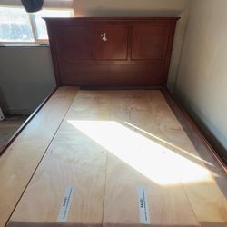 queens wooden bed frame