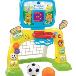 VTech Count & Win Sports Center Toy Sports Equipment with Accessories Included, Baby and Toddler Toys