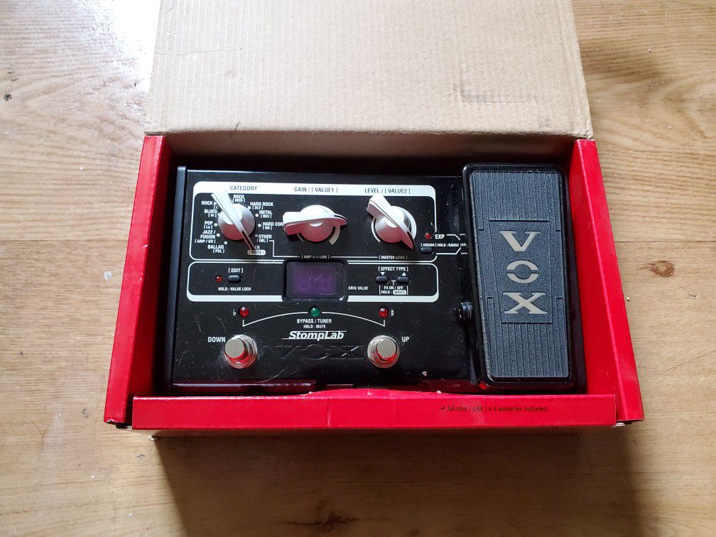 VOX Guitar effects pedal