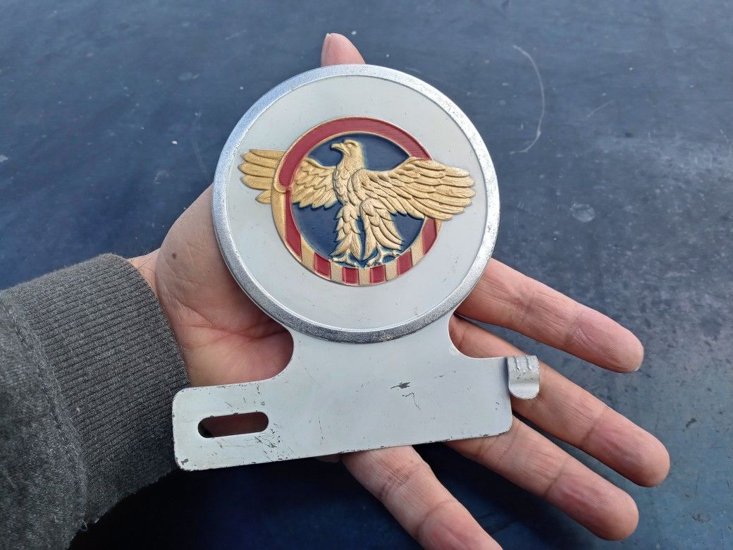 Old Original Ranfla Accessories License Plate Topper