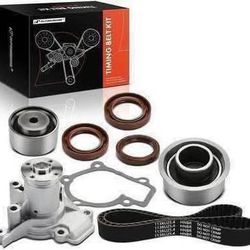 New A-Premium Engine Timing Belt Kit with Water Pump Compatible with Hyundai & Kia Cars