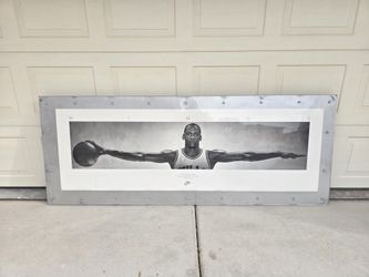 Vintage RARE Michael Jordan Wings Nike foam poster Display
