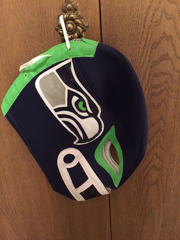 Seattle Seahawks Lucha Libre mask! New!