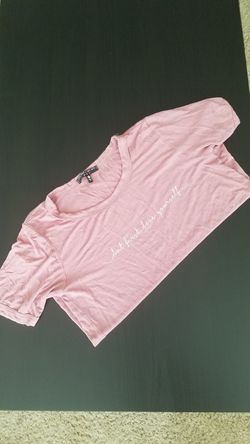 Pink t-shirt
