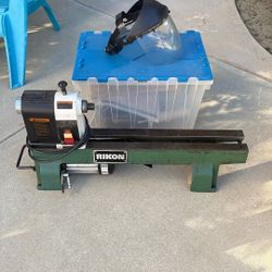 Rikon Lathe With Accessories