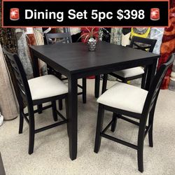 New Solid Dining Table set 5pc