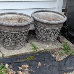 flower pots $25.00 each set
