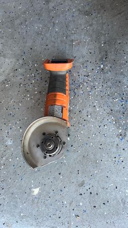 Ridgid 18 volt grinder.