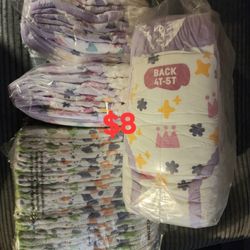 Baby Training Pants 4T-5T & Diapers Size 6