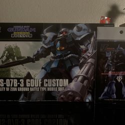 HGUC Gouf Custom W/ Decals!