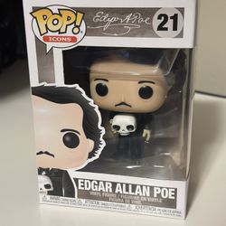 Edgar Allan Poe 21 Funko Pop