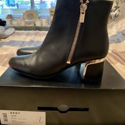 DKNY  Black Booties