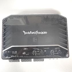 Rockford Fosgate Prime R2-300.4 4 Channel Amplifier No Bs Deals ..Small Sealed Amp Only $250