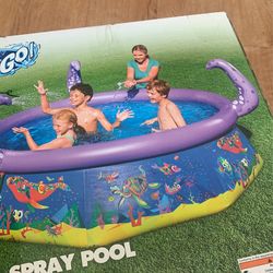 H2O GO SPRAY POOL NEW IN THE BOX 