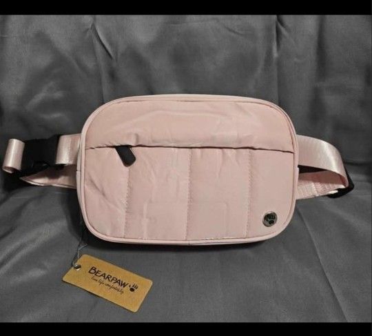 Bearpaw Pink Fanny Pack/belt Bag/waist Bag