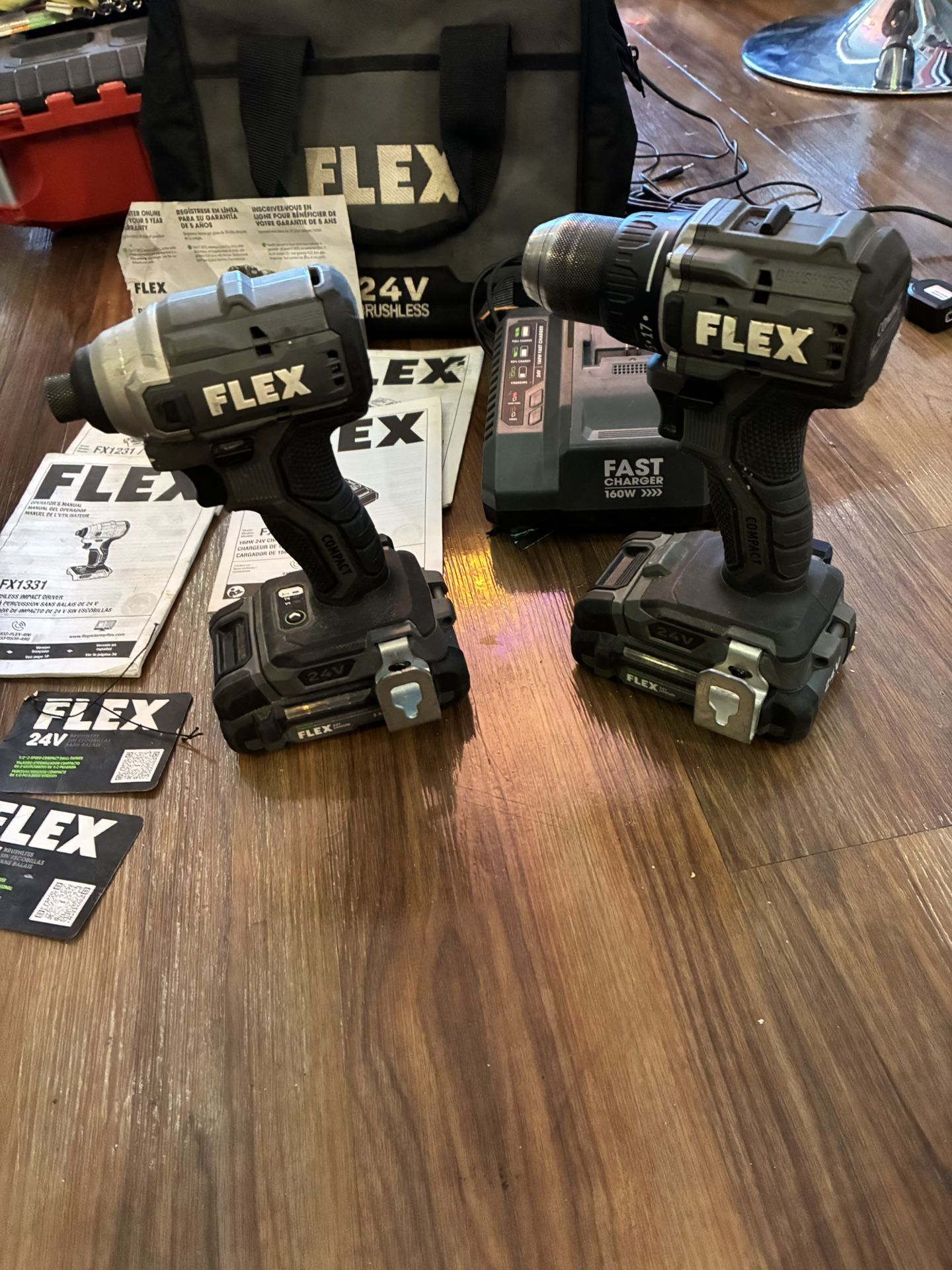 Flex 24 Volt Impact Drill And Driver