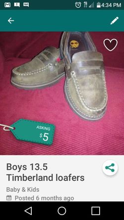 Timberland Thick Loafers Boys 13.5