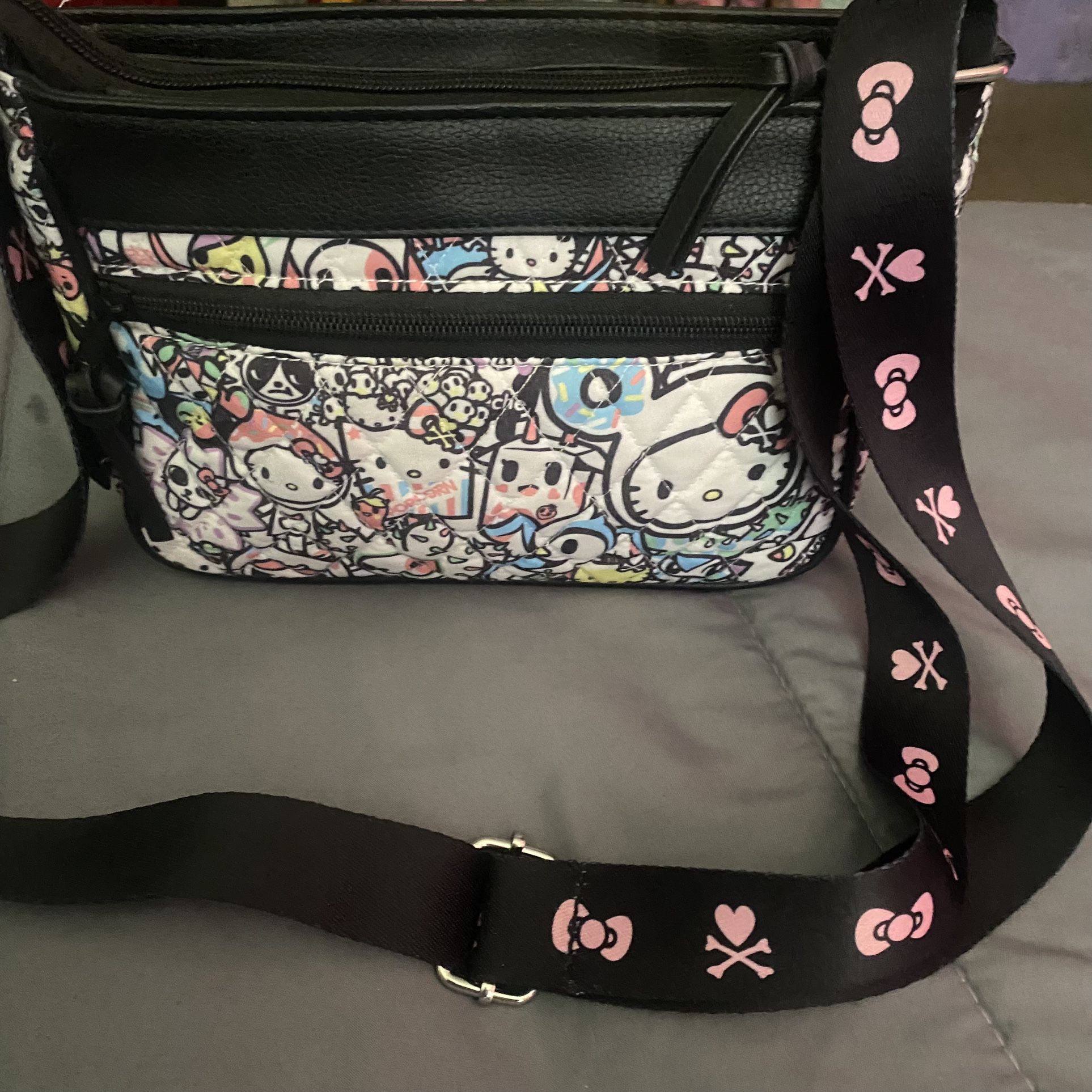 Blk Hello Kitty Purse