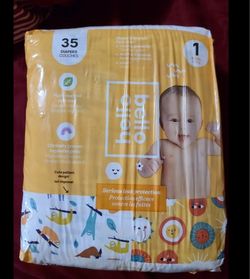 Hello Bello Daytime Diaper Packl Sz 1 (35ct )