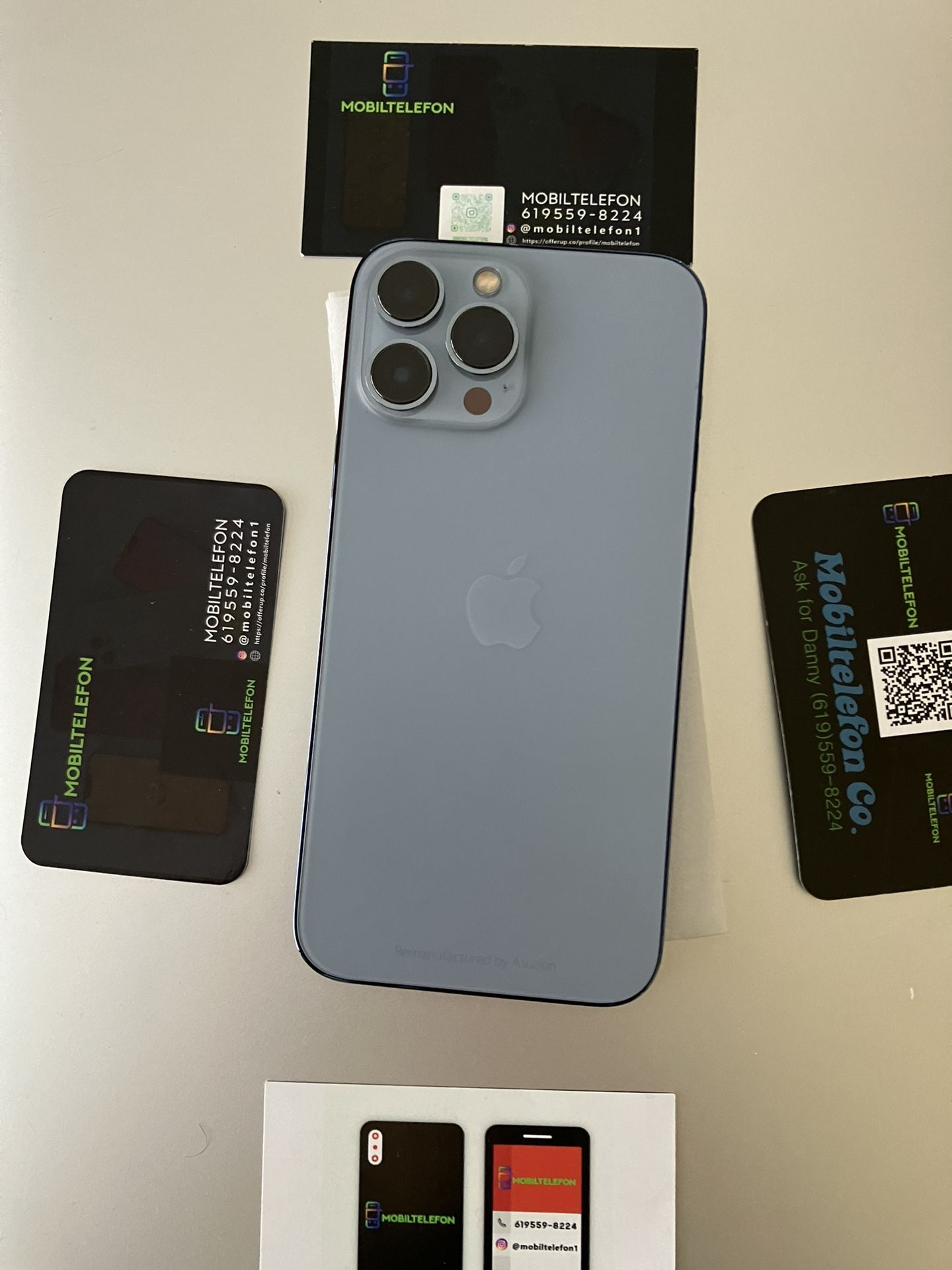 Iphone 13 Pro Max 512GB ANY CARRIER SIERRA BLUE UNLOCKED