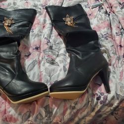 Black Boots Size 9